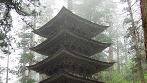 国宝「羽黒山五重塔」