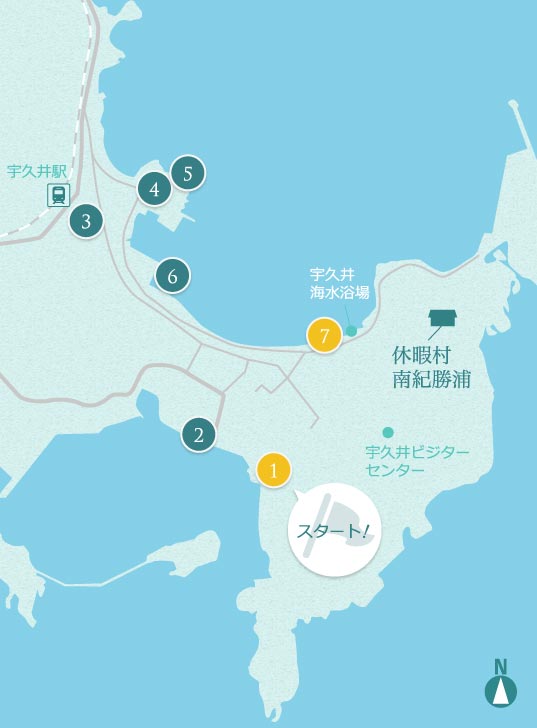 ウォーキングコース