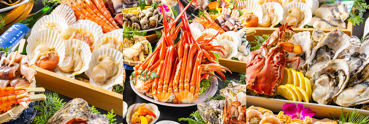 海のごちそう、好きなだけ。無煙ロースターで焼いて楽しめる「プレミアム海鮮浜焼きビュッフェ」が登場！