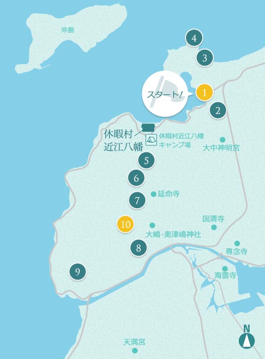 ウォーキングコース