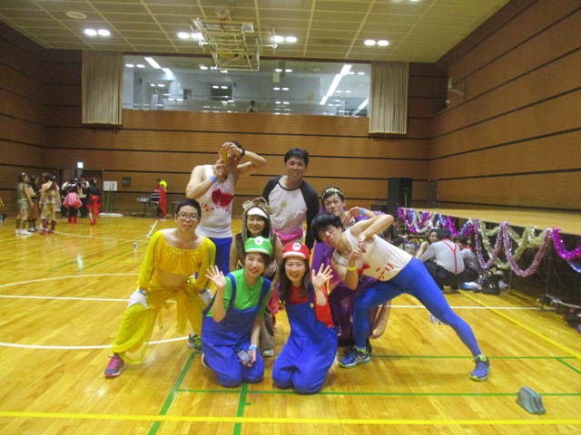 ダンスの大会に出場した際の一枚