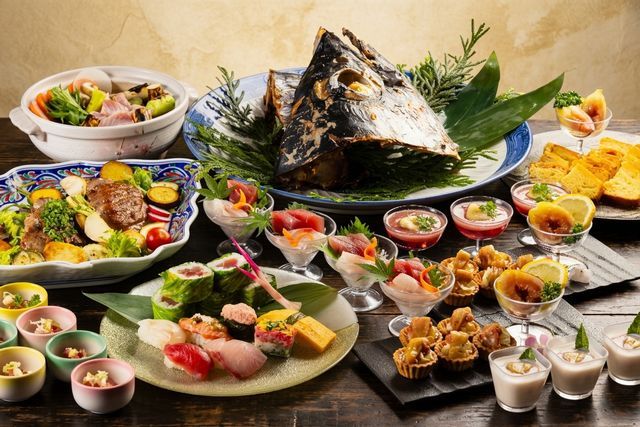 ★大人気!!スタンダードビュッフェ★『初秋フェア. 9/7～11/8』『初冬フェア.11/9～』『早春フェア.1/12～』など