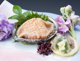 『あわびのお造り(小)』付き”房総食彩ビュッフェ”