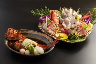 特別逸品料理『金目鯛のお造り』＆『金目鯛の煮付け』付き”房総食彩ビュッフェ”プラン
