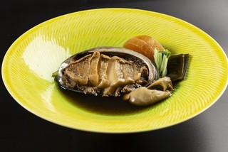 季節限定特別料理『あわびの姿煮(中)』付き”房総食彩ビュッフェ”