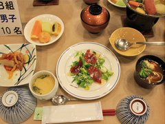 学校団体様用　夕食　（一例）