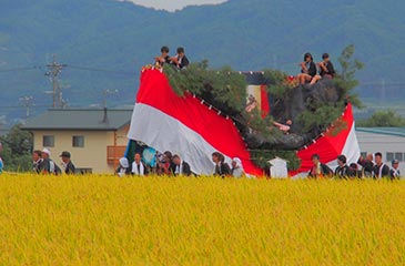 穂高神社 お船祭