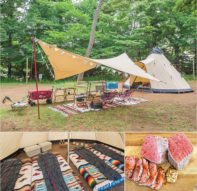 おしゃれにソトアソビ！「BOHEMIAN」キャンプセット