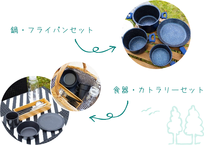 テント内設備