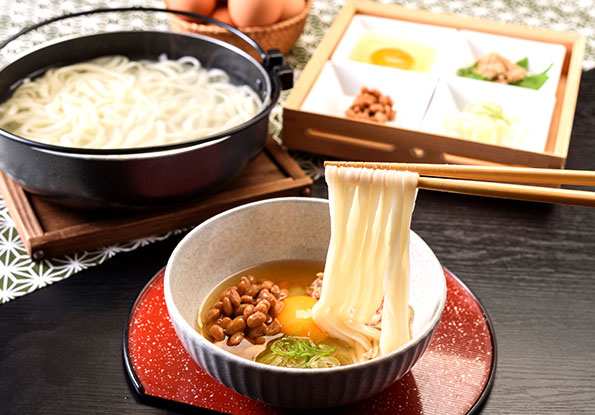 ツル!ねば!ひっぱりうどん