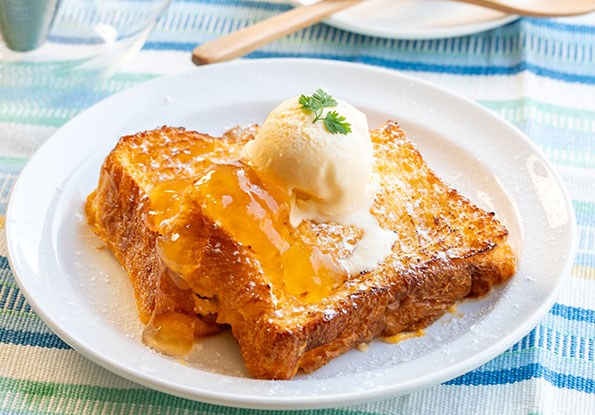 こだわり「青山エッグ」のフレンチトースト