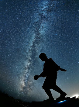 日本童謡の園で星空／北　順夫