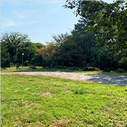 キャンプ場内広場