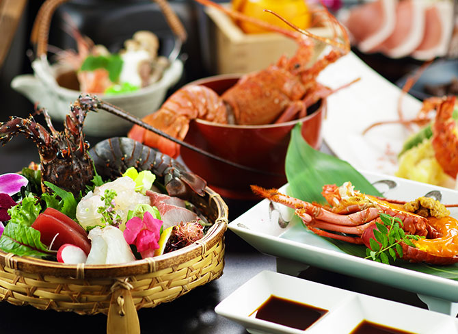 旬の素材をじっくり味わう季節限定の会席料理