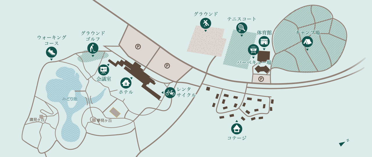 屋外施設マップ