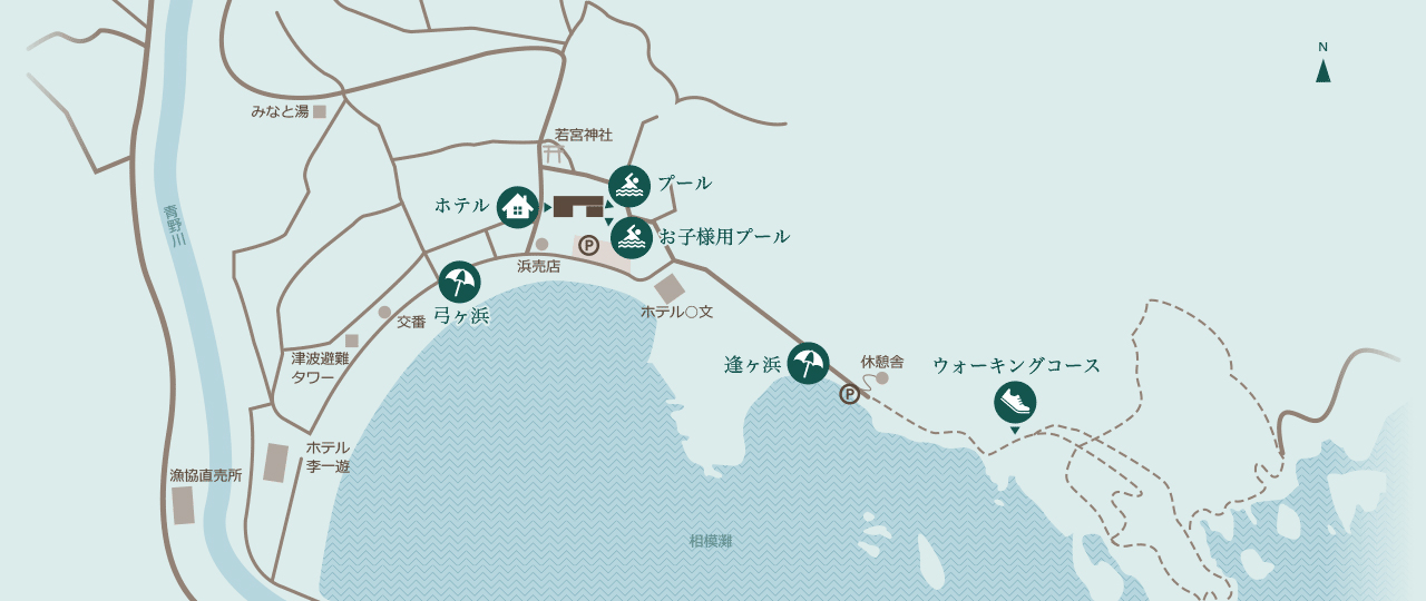 屋外施設マップ