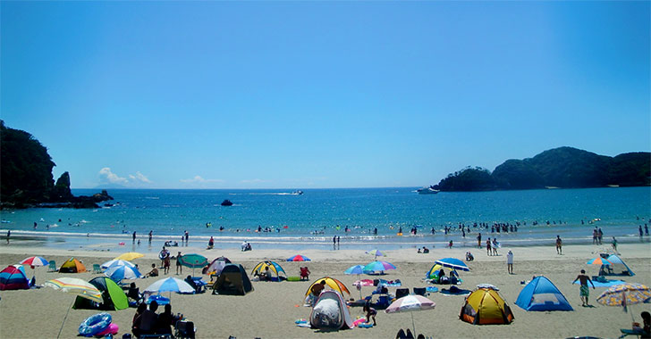 海水浴、プールがお好みで選べる！