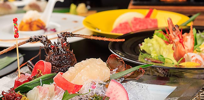 旬の素材を選び抜いた会席料理・逸品三昧