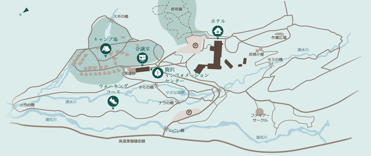 屋外施設マップ