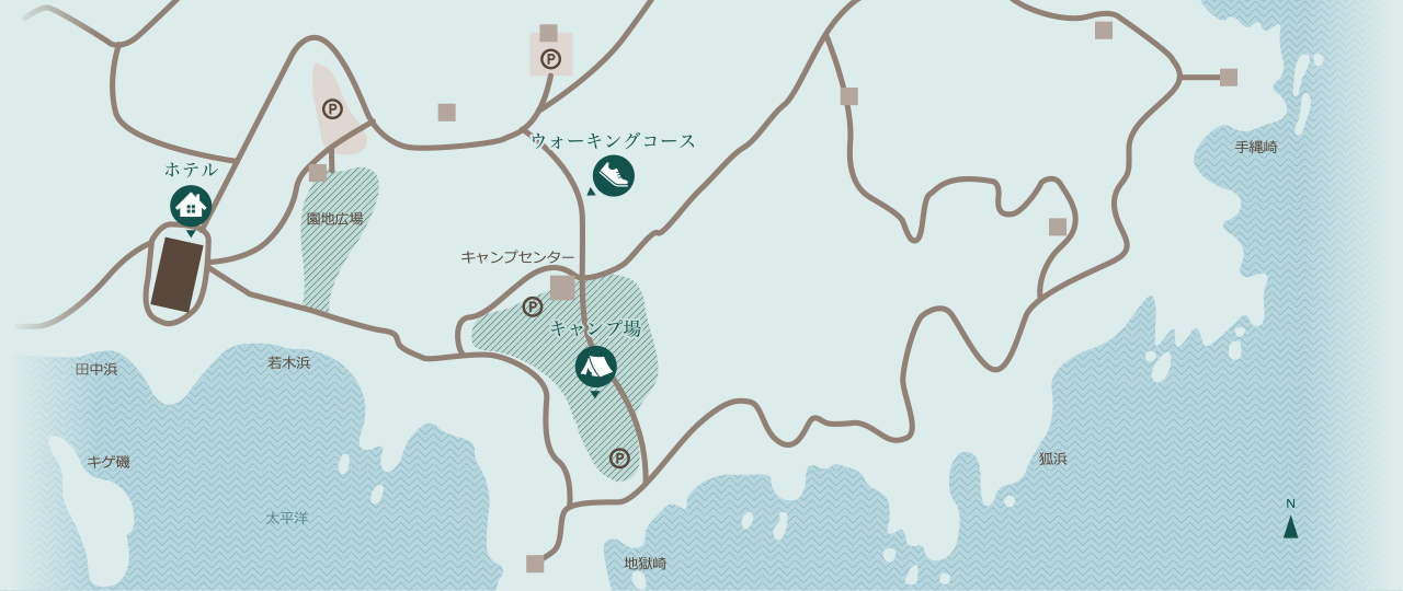 屋外施設マップ