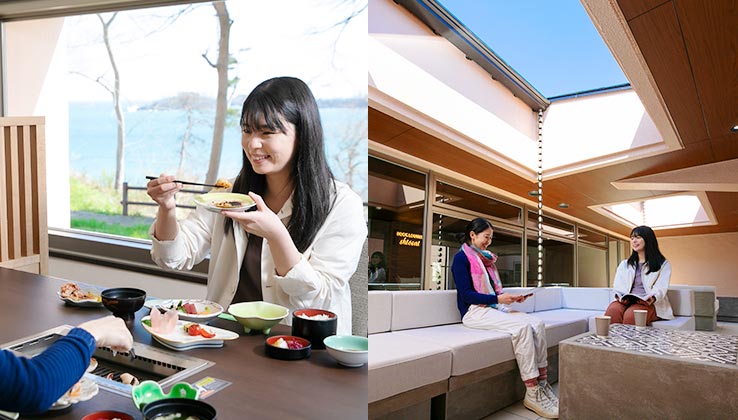 新しくなった休暇村で 大人の寛ぎを