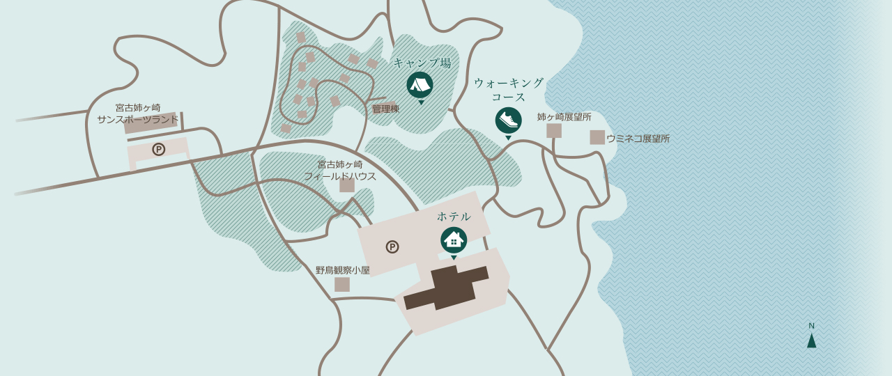 屋外施設マップ