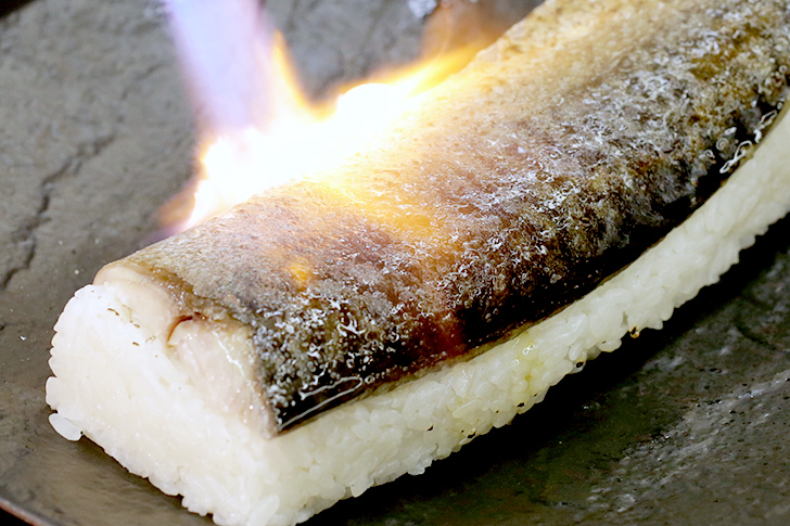 炙り鯖寿司(東館限定メニュー)