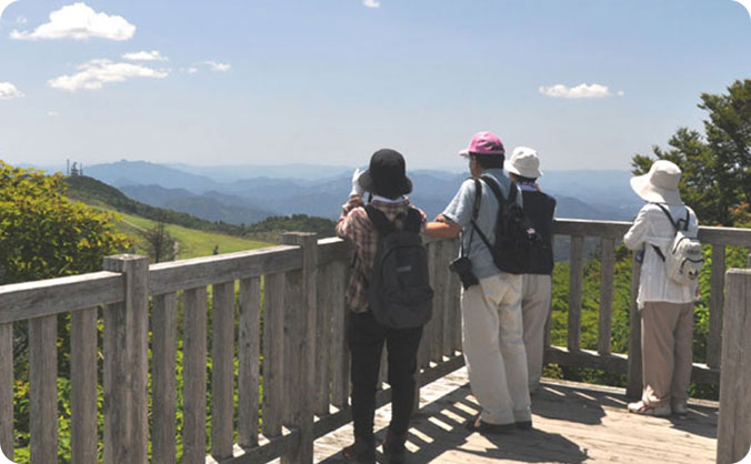 茶臼山ハイキングの画像