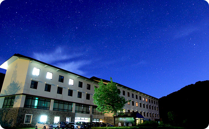 星取県の星空見ナイトの画像