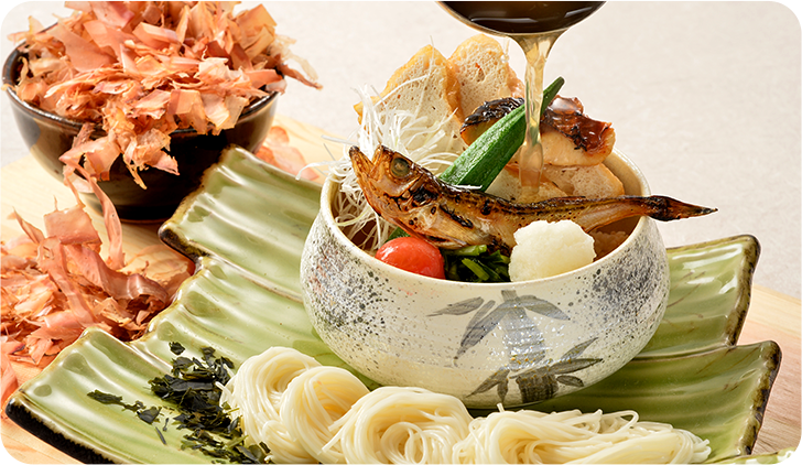 写真:戮力一品～オリジナルつけ素麺～