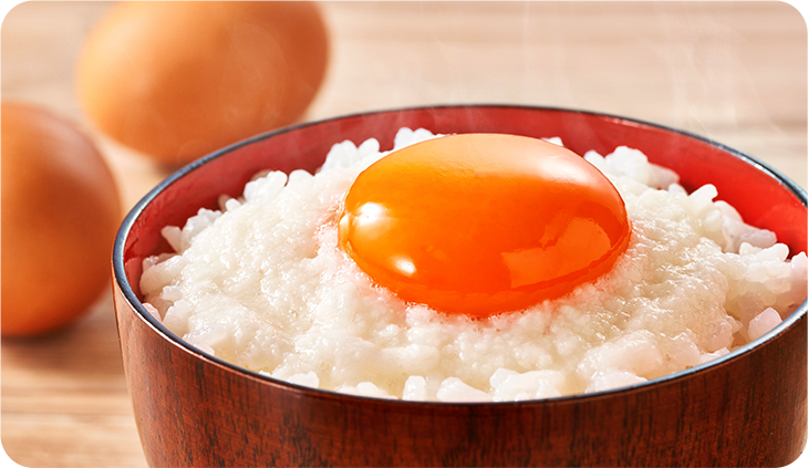 写真:山芋とろろのたまごかけご飯