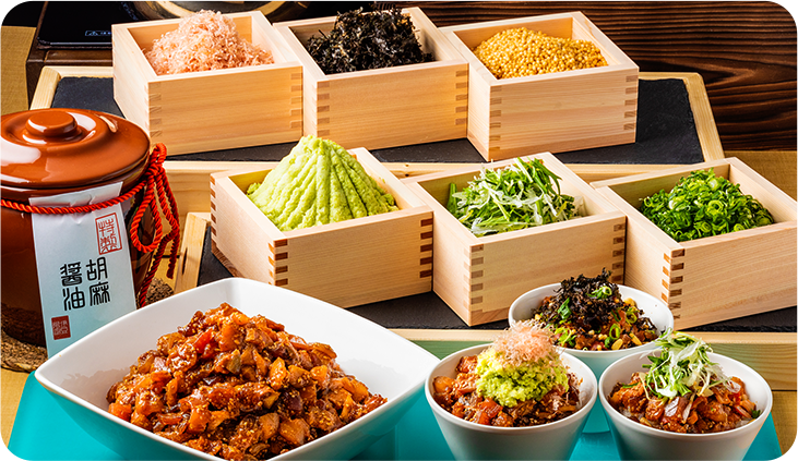 写真:漁師飯「オリジナル漬け丼」