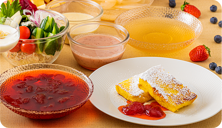写真:料理長特製～こだわりフレンチトースト～
