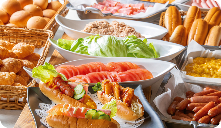 写真:福岡 口福（こうふく）朝ごはん