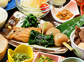 休暇村の朝ごはん