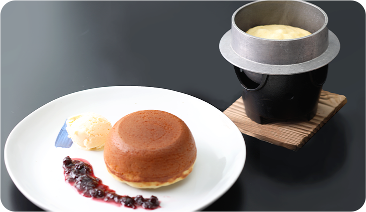 写真:窯焼きふっくらパンケーキ