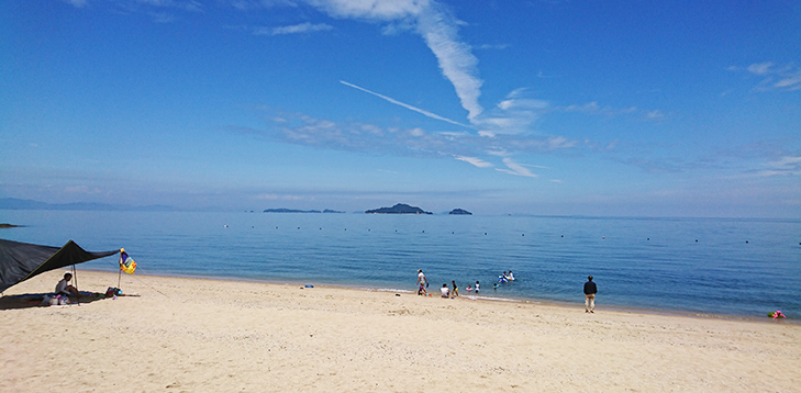 休暇村瀬戸内東予・海水浴場