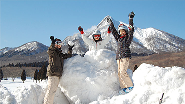 休暇村 奥大山 鏡ヶ成スキー場