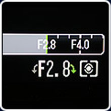F値の調整