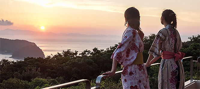 休暇村 紀州加太のロビー・テラス