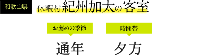 休暇村 紀州加太の客室