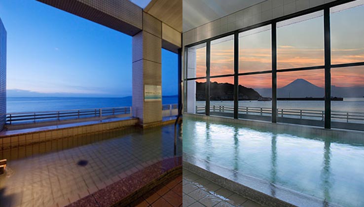 潮騒を聞きながら癒される 絶景温泉