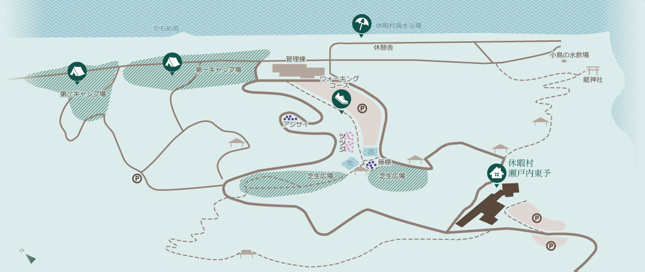 屋外施設マップ