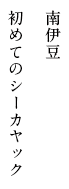 南伊豆 初めてのシーカヤック（First Seakayaking）