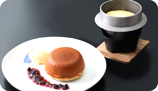写真:窯焼きふっくらパンケーキ