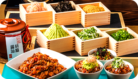 写真:漁師飯「オリジナル漬け丼」