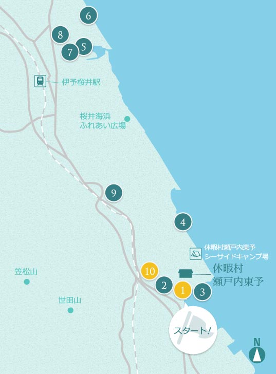 ウォーキングコース